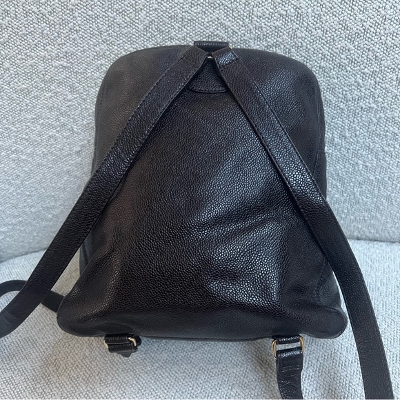Vintage Chanel Pebble Leather Backpack - Picture 6 of 12